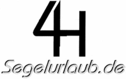 4H Segelurlaub.de Logo (DPMA, 12/01/2004)