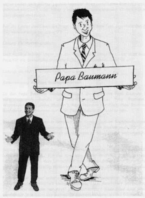 Papa Baumann Logo (DPMA, 06.06.2005)