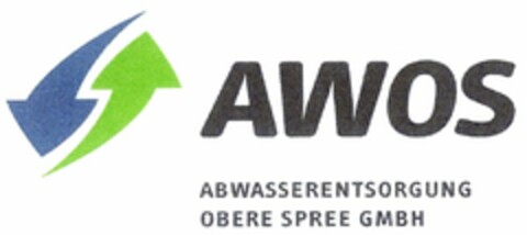 AWOS ABWASSERENTSORGUNG OBERE SPREE GMBH Logo (DPMA, 20.07.2005)