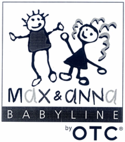 Max & anna BABYLINE by OTC Logo (DPMA, 12.12.2005)