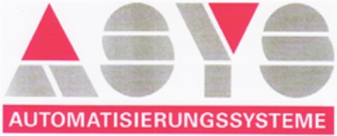 ASYS AUTOMATISIERUNGSSYSTEME Logo (DPMA, 01.06.2007)