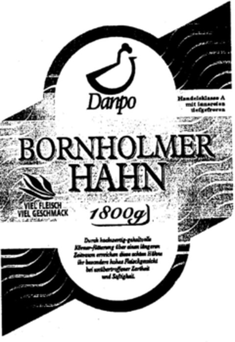 BORNHOLMER HAHN Logo (DPMA, 31.01.1996)