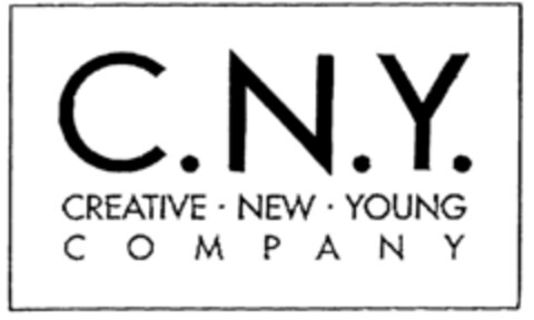 C.N.Y. CREATIVE NEW YOUNG COMPANY Logo (DPMA, 28.06.1996)