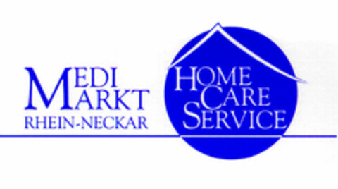 MEDI MARKT RHEIN-NECKAR HOME CARE SERVICE Logo (DPMA, 26.04.1997)