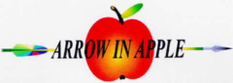 ARROW IN APPLE Logo (DPMA, 07.05.1998)