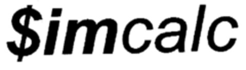 Simcalc Logo (DPMA, 10/22/1998)