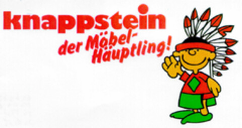 knappstein der Möbel-Häuptling! Logo (DPMA, 09.04.1999)