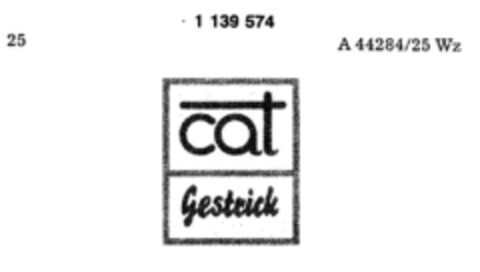 cat Gestrick Logo (DPMA, 03/12/1988)