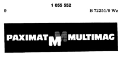 PAXIMAT MM MULTIMAG Logo (DPMA, 20.04.1983)