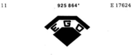 EGO Logo (DPMA, 05.09.1974)