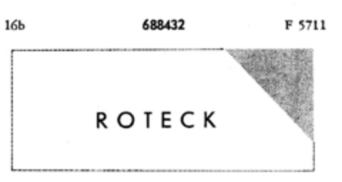 ROTECK Logo (DPMA, 19.03.1955)