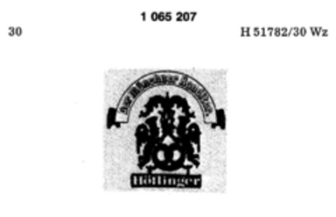 Höflinger Der Münchner Konditor Logo (DPMA, 24.09.1983)