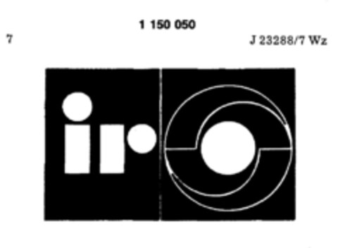 iro Logo (DPMA, 09/23/1988)