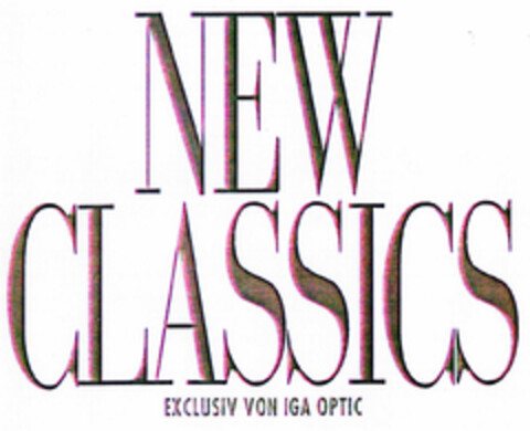NEW CLASSICS Logo (DPMA, 14.09.1991)