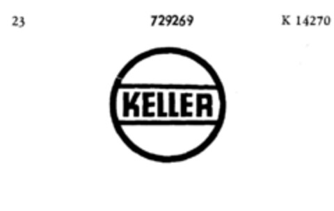 KELLER Logo (DPMA, 21.01.1958)