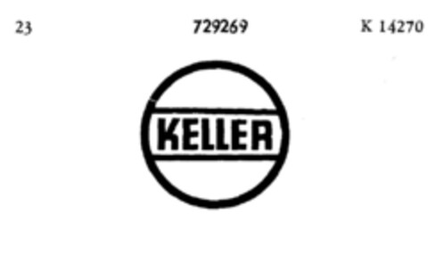 KELLER Logo (DPMA, 01/21/1958)