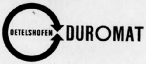 OETELSHOFEN DUROMAT Logo (DPMA, 10/23/1969)