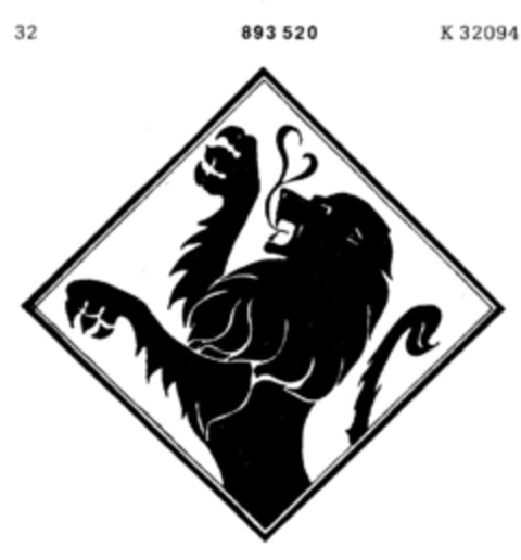 893520 Logo (DPMA, 03.05.1971)
