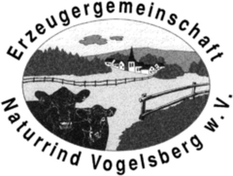 Erzeugergemeinschaft Naturrind Vogelsberg w.V. Logo (DPMA, 02/21/1992)