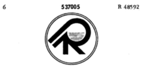 R Logo (DPMA, 13.07.1940)