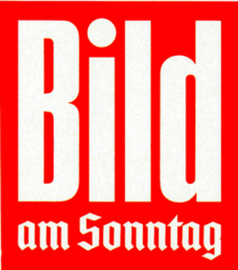 Bild am Sonntag Logo (DPMA, 18.09.1963)