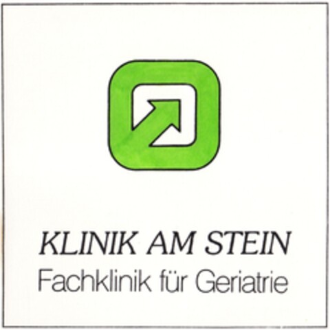 KLINIK AM STEIN Fachklinik für Geriatrie Logo (DPMA, 11/08/1984)