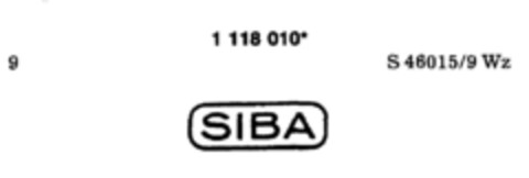 SIBA Logo (DPMA, 14.01.1988)