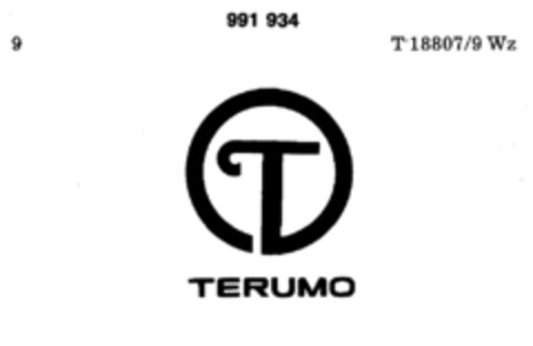 TERUMO Logo (DPMA, 09.10.1978)