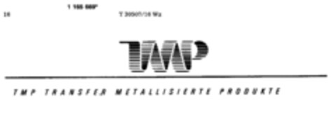 TMP TRANSFER METALLISIERTE PRODUKTE Logo (DPMA, 12.06.1990)