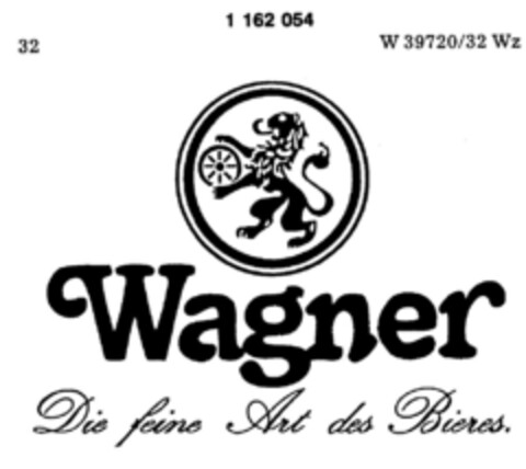 Wagner Die feine Art des Bieres. Logo (DPMA, 17.10.1989)