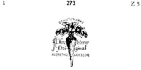 Wanzlebener Original Logo (DPMA, 07.12.1885)