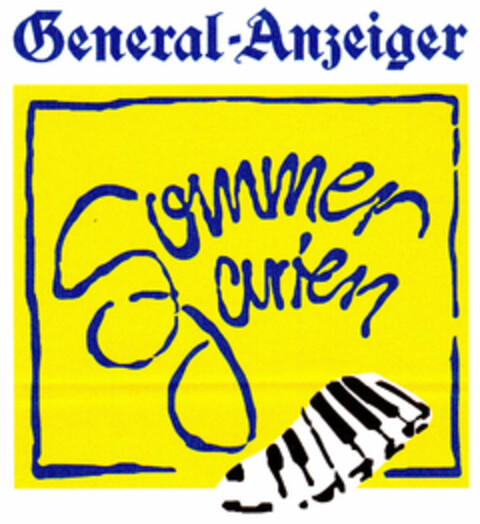 General-Anzeiger Sommer Garten Logo (DPMA, 13.02.2001)