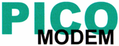 PICO MODEM Logo (DPMA, 09/24/2001)