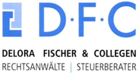 DFC DELORA FISCHER & COLLEGEN RECHTSANWÄLTE STEUERBERATER Logo (DPMA, 05/28/2008)