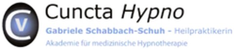 CV Cuncta Hypno Gabriele Schabbach-Schuh -Heilpraktikerin Akademie für medizinische Hypnotherapie Logo (DPMA, 10/24/2008)