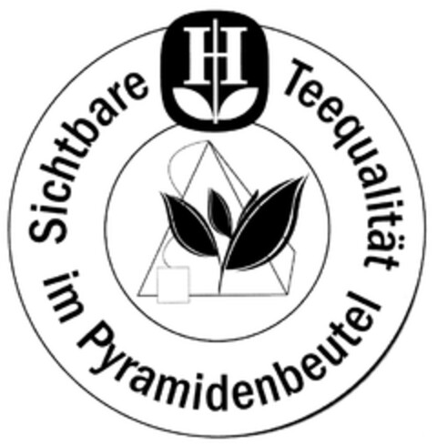 Sichtbare Teequalität im Pyramidenbeutel Logo (DPMA, 02/04/2009)