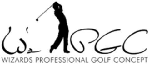 W's PGC WIZARDS PROFESSIONAL GOLF CONCEPT Logo (DPMA, 05.01.2010)