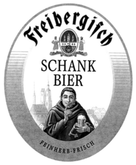 Freibergisch SCHANK BIER FEINHERB-FRISCH Logo (DPMA, 10.12.2011)