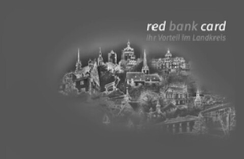 red bank card Ihr Vorteil im Landkreis Logo (DPMA, 11.04.2012)