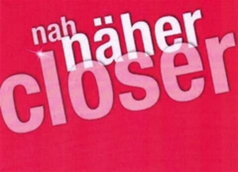 nah näher closer Logo (DPMA, 03/06/2012)