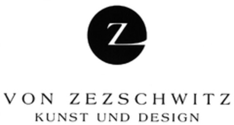 VON ZEZSCHWITZ KUNST UND DESIGN Logo (DPMA, 05/16/2012)