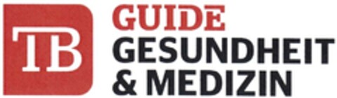 TB GUIDE GESUNDHEIT & MEDIZIN Logo (DPMA, 31.01.2014)