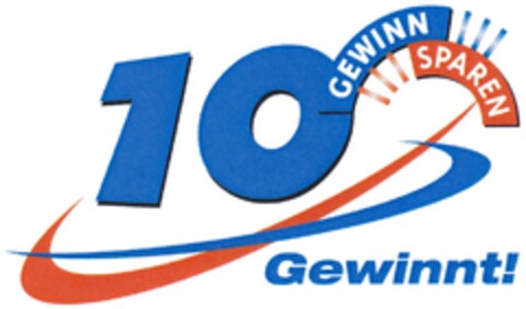 GEWINN SPAREN 10 Gewinnt! Logo (DPMA, 31.03.2014)