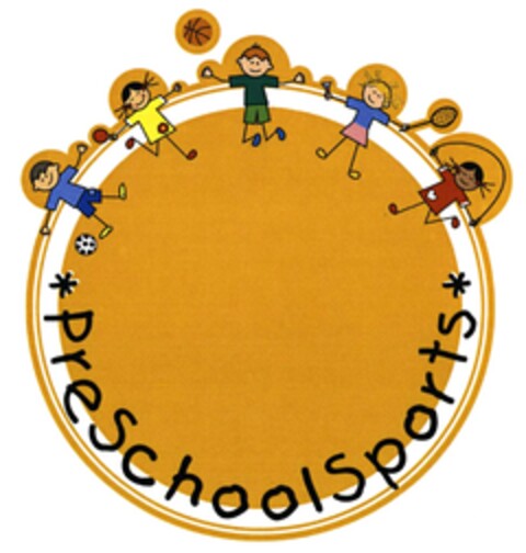 *PreSchoolSports* Logo (DPMA, 16.10.2015)