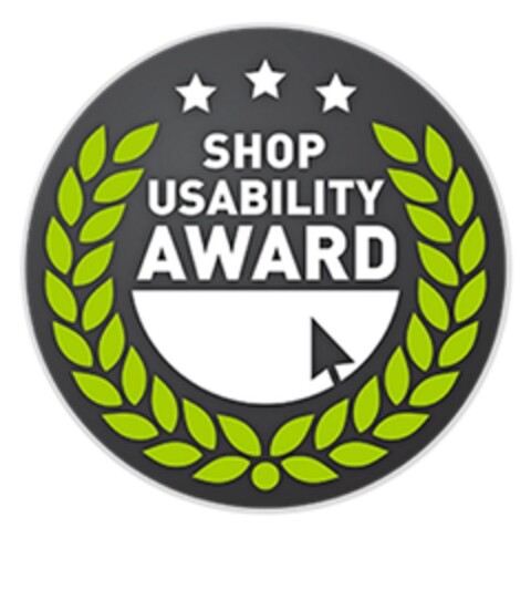 SHOP USABILITY AWARD Logo (DPMA, 23.02.2015)