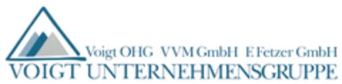 Voigt OHG VVM GmbH F.Fetzer GmbH VOIGT UNTERNEHMENSGRUPPE Logo (DPMA, 12/16/2017)