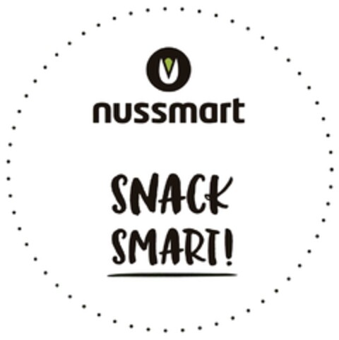 nussmart SNACK SMART! Logo (DPMA, 29.11.2017)