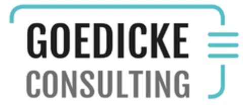 GOEDICKE CONSULTING Logo (DPMA, 03/09/2018)