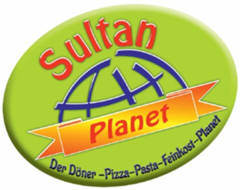 Sultan Planet Der Döner -Pizza-Pasta-Feinkost-Planet Logo (DPMA, 15.10.2020)