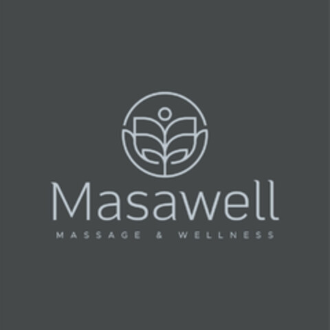 Masawell MASSAGE & WELLNESS Logo (DPMA, 04/18/2023)